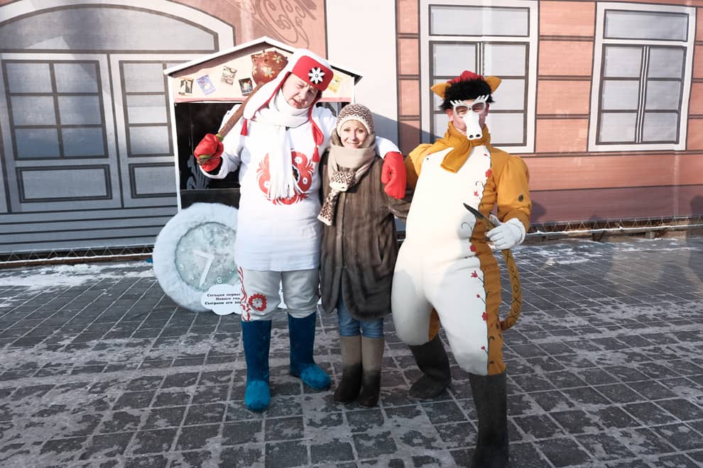Театр драмы на «Алтайской зимовке»! Фотоотчет