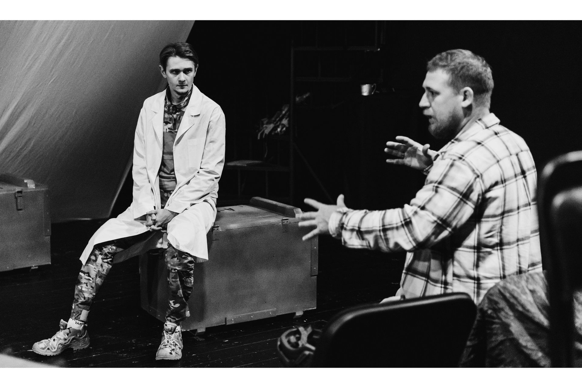 Основано на реальных событиях. В театре репетируют спектакль о героях СВО и их родных 