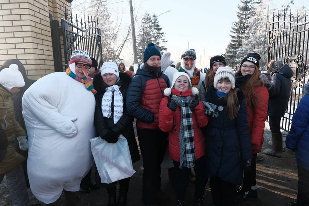 Театр драмы на «Алтайской зимовке»! Фотоотчет