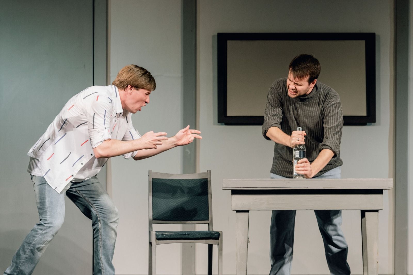 «Именно любовь всё вверх и поднимает»: в Алтайском театре драмы прошёл 50-й показ спектакля «Феномены»